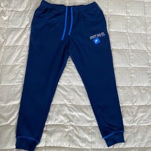 Nike men’s sweatpants size L color navy blue and light blue